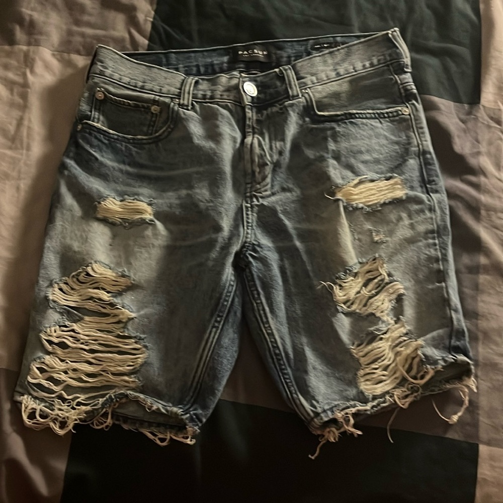 PacSun ripped jeans shorts 31/32